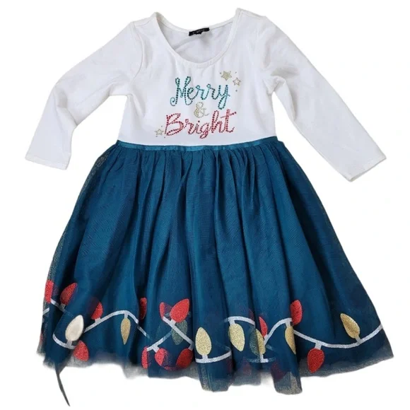 white christmas dresses Christmas Tree Amelie Dress – zuccinikids
